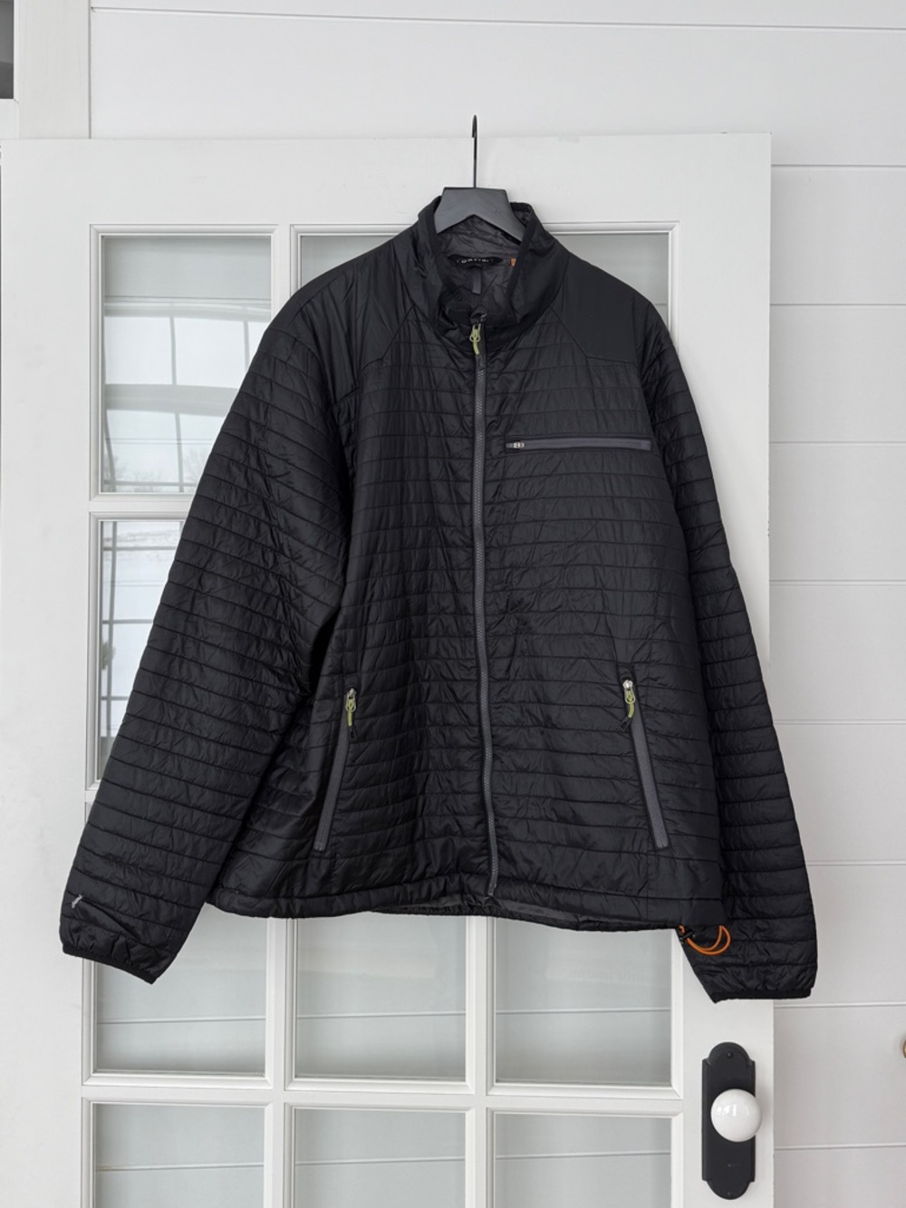 Orvis Black Quilted Puffer Jacket